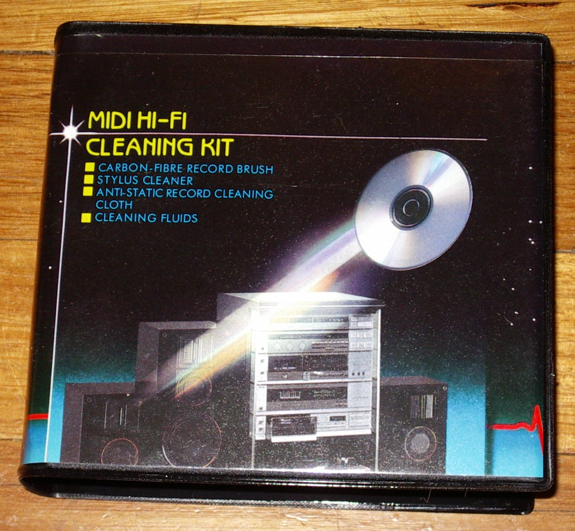 High - Quality Professional Vinyl LP Record and CD Cleaning Kit - Model MHFC - 9