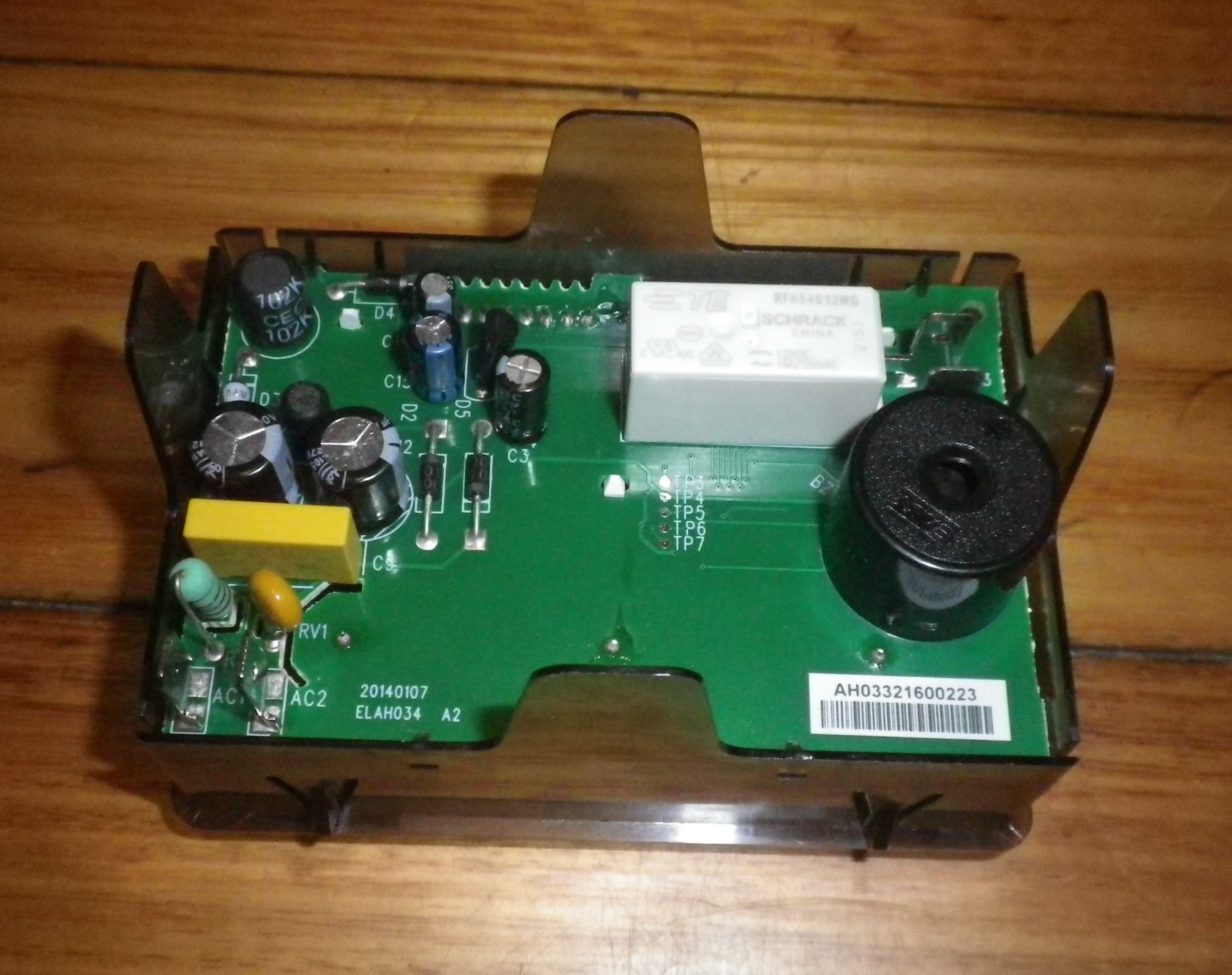 Westinghouse 3-Button Electronic Oven Clock Timer Module - Part #85806300010913