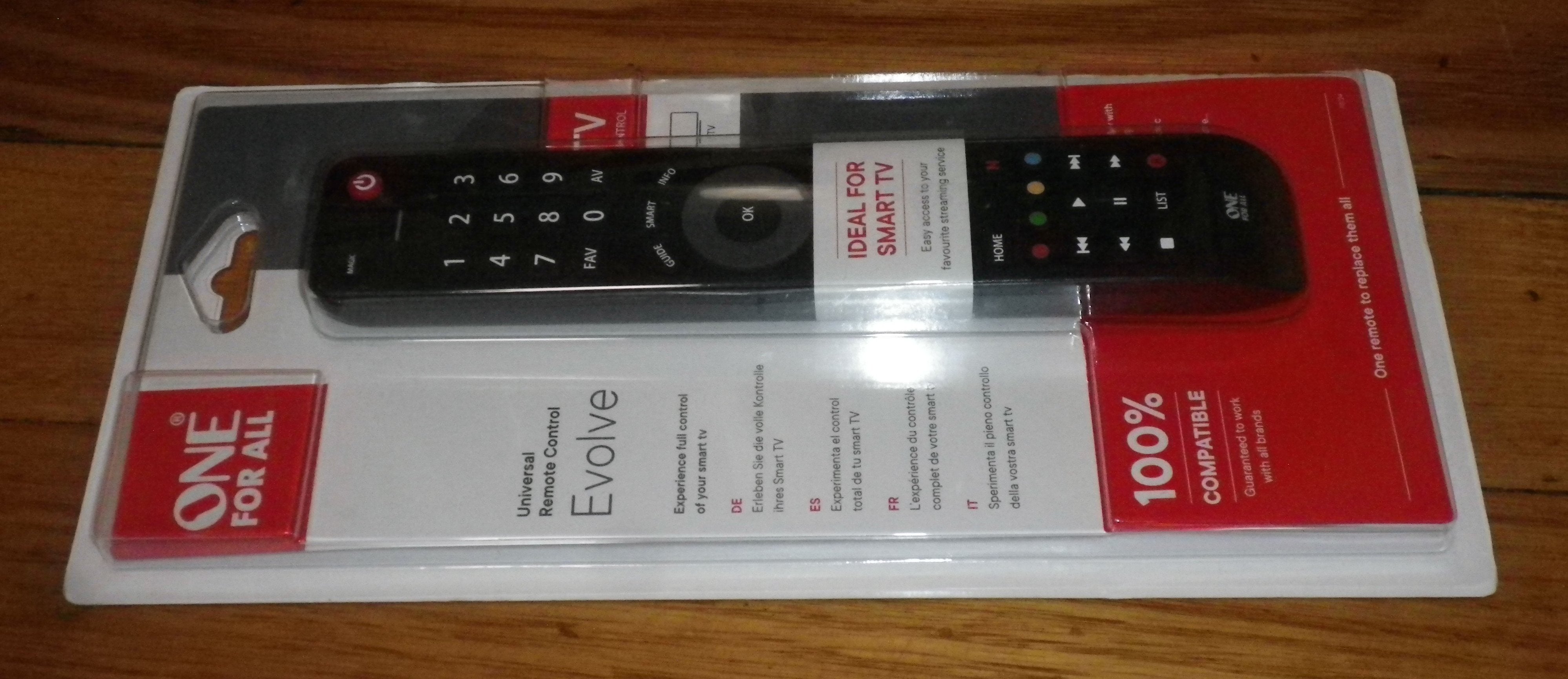 All - Purpose Digital and Smart Television Programmable Remote Control, Model URC7115