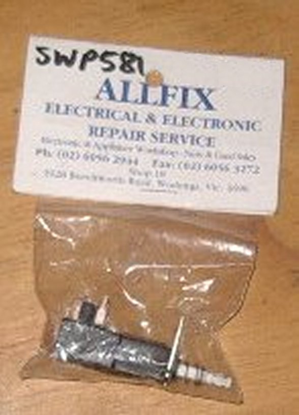 GDE Television Push - On/Off DPST Switch - Part # SWP581
