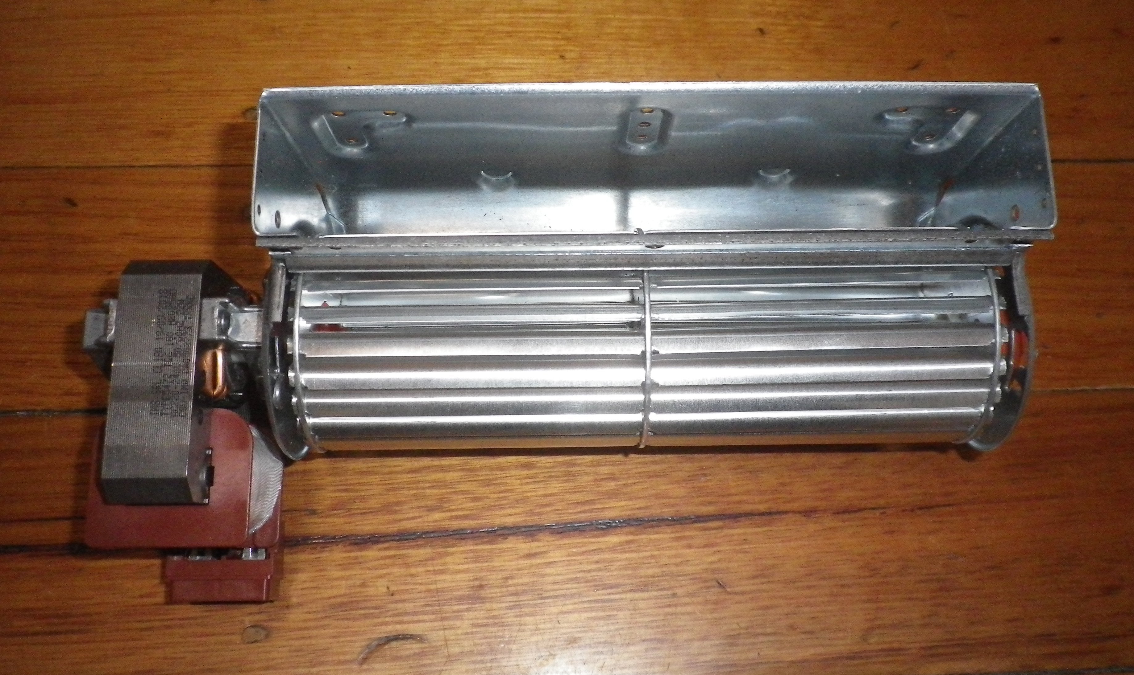 190mm Right-Handed Heating/Cooling Drum Fan Motor - Part # SG101