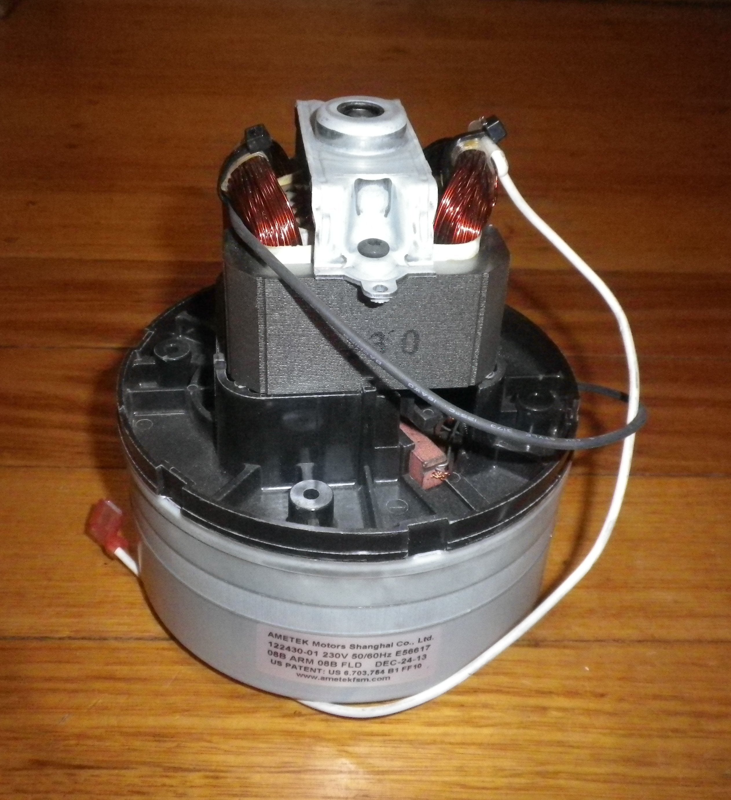 Ametek 1585-Watt 2-Stage Flow-Thru Ducted Motor Fan Unit - Part # 122430-01
