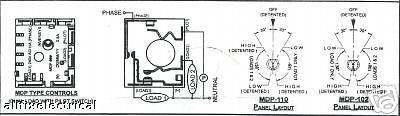 Fisher & Paykel Dual Hotplate Simmerstat Control Device - Model MDP-110-FPM, Part Number FP532009P