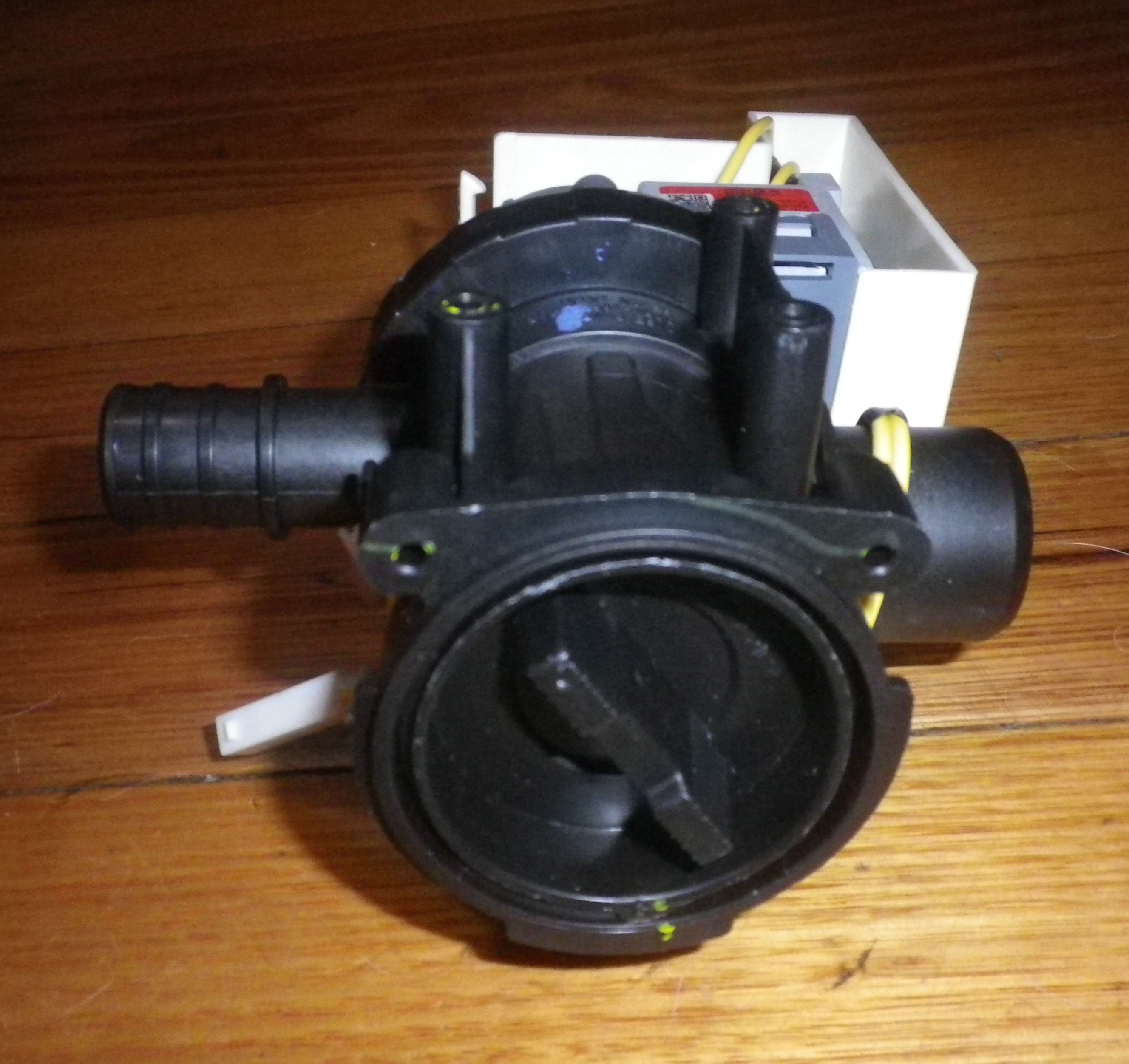 Samsung Top Loader Electric Pump with Housing - Genuine Part # DC96 - 01550C