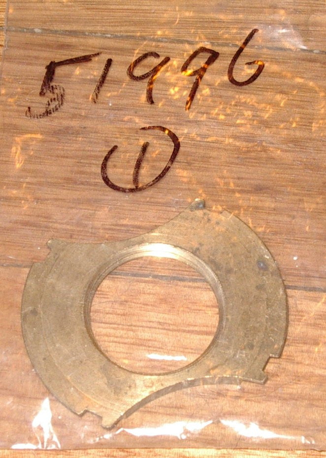 Large Chef Gas Stove Burner Locknut Made of Brass - Part Number 51996
