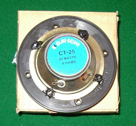 Daichi 2.5-Inch Cone Tweeter Speaker - High-Quality Audio Component, Part # CT25