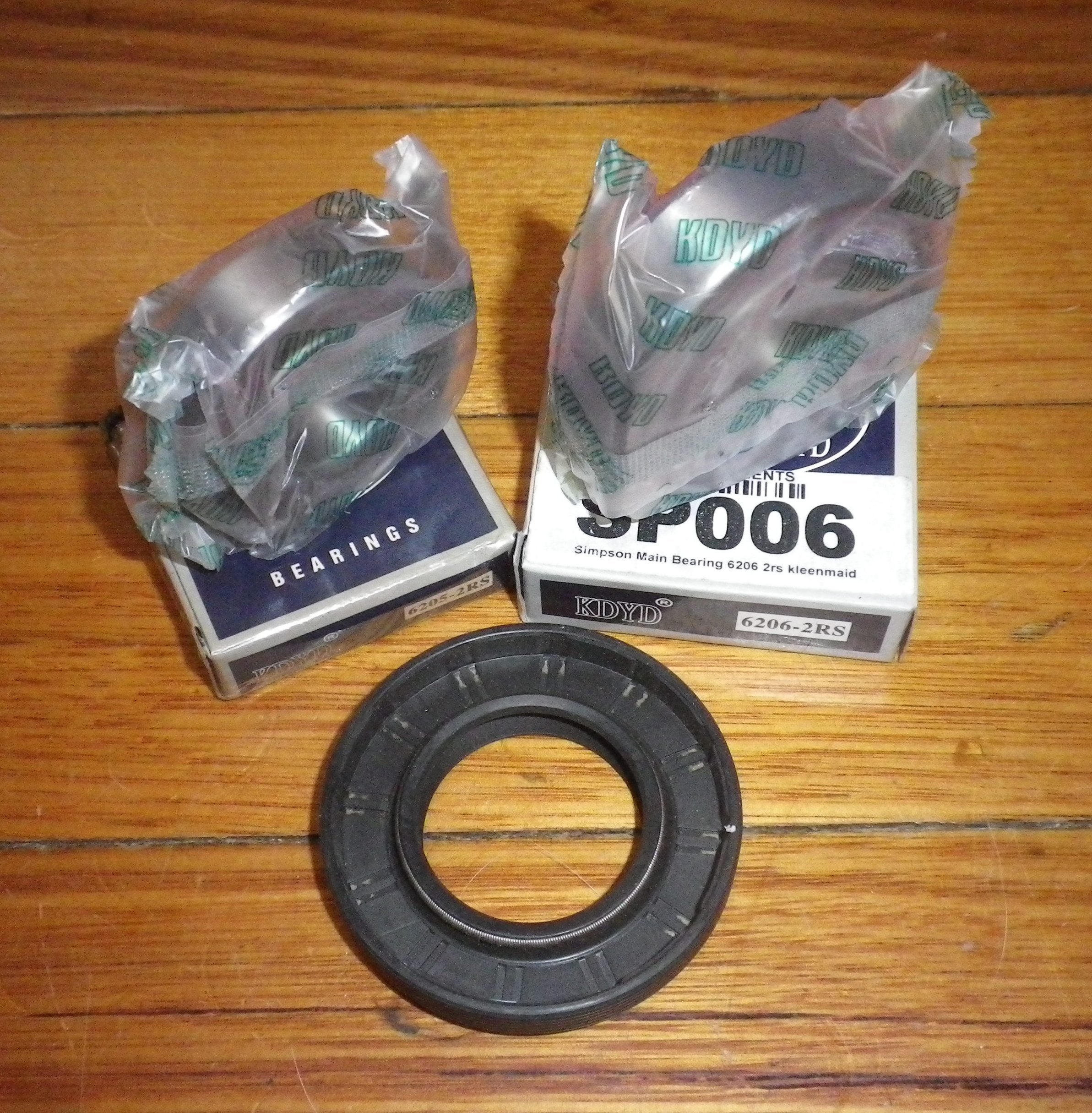 High - Quality Frontload Washer Rear Tub Seal and Bearing Kit Compatible with Daewoo, Baumatic, and NEC - Part Number SAMW085