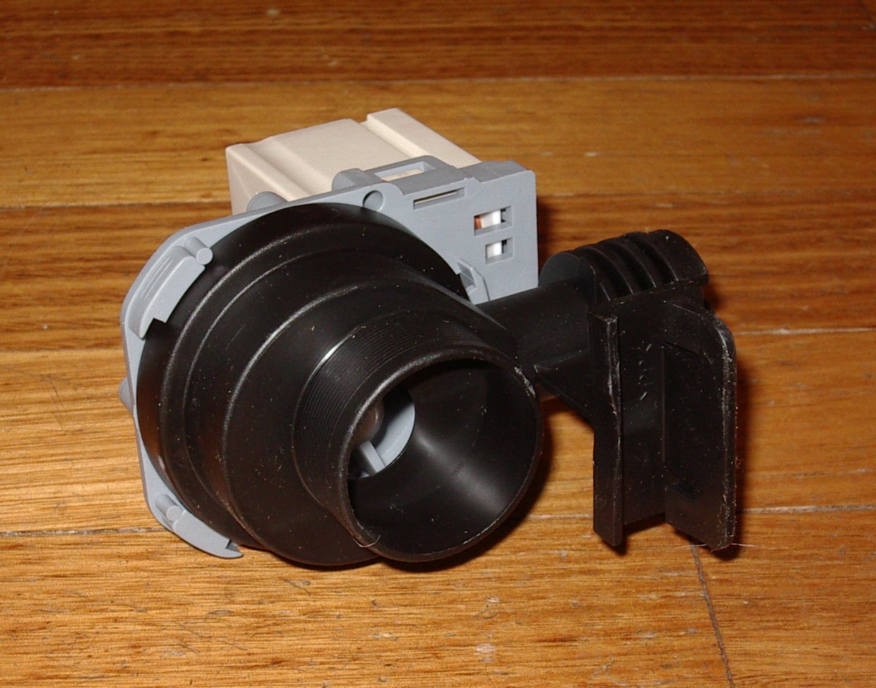 High - Performance Drain Pump Motor for Dishlex DX203, DX303 and Westinghouse SB908 Dishwashers - Part Number 50293177 - 00/7