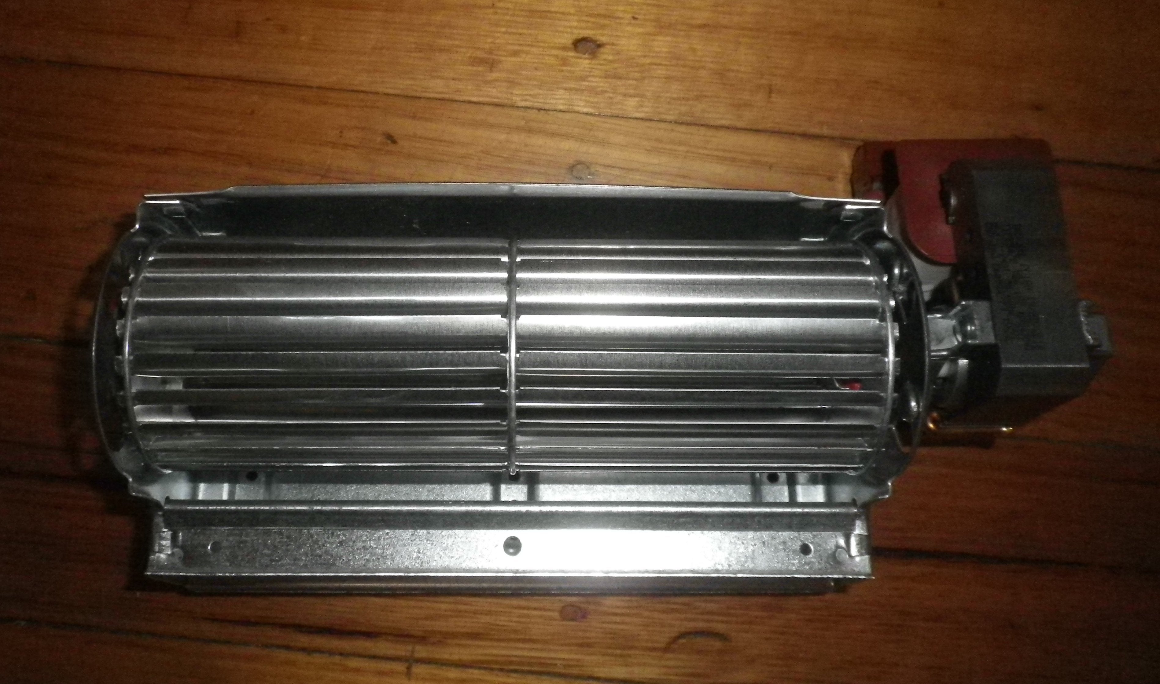 190mm Right-Handed Heating/Cooling Drum Fan Motor - Part # SG101