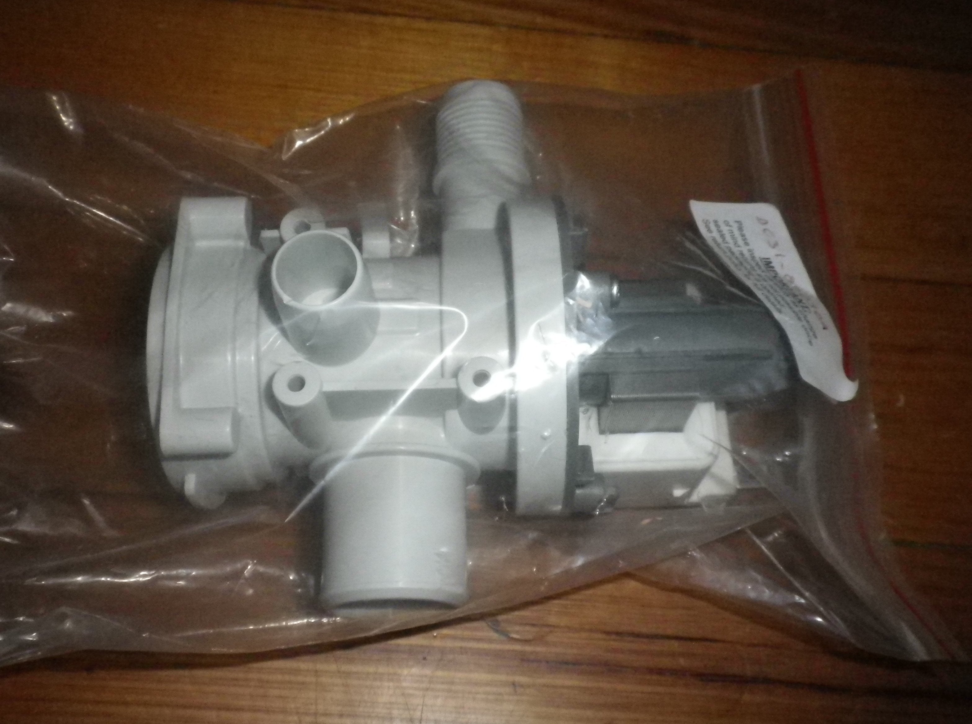 Samsung Front Loader Electric Pump with Housing - Part # DC31-00030A