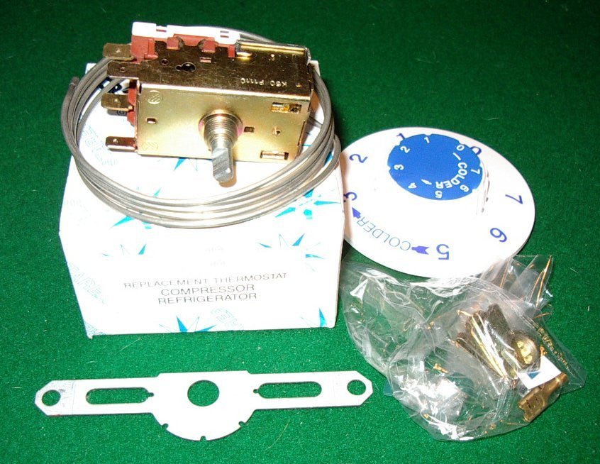 Universal Single Door Refrigerator Thermostat Kit with Freezer - RF081A
