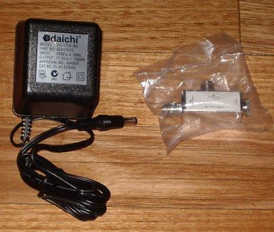 Daichi 17.5-Volt Alternating Current TV Masthead Amplifier Power Supply Unit - Part Number ACA17515F