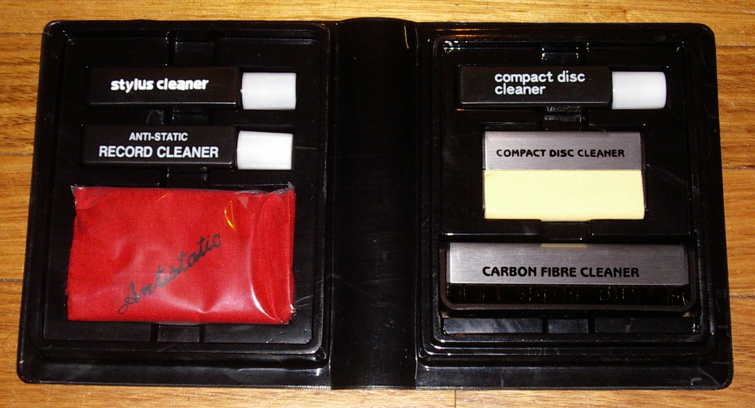 Premium Professional Vinyl LP Record and CD Cleaning Kit - MHFC-2