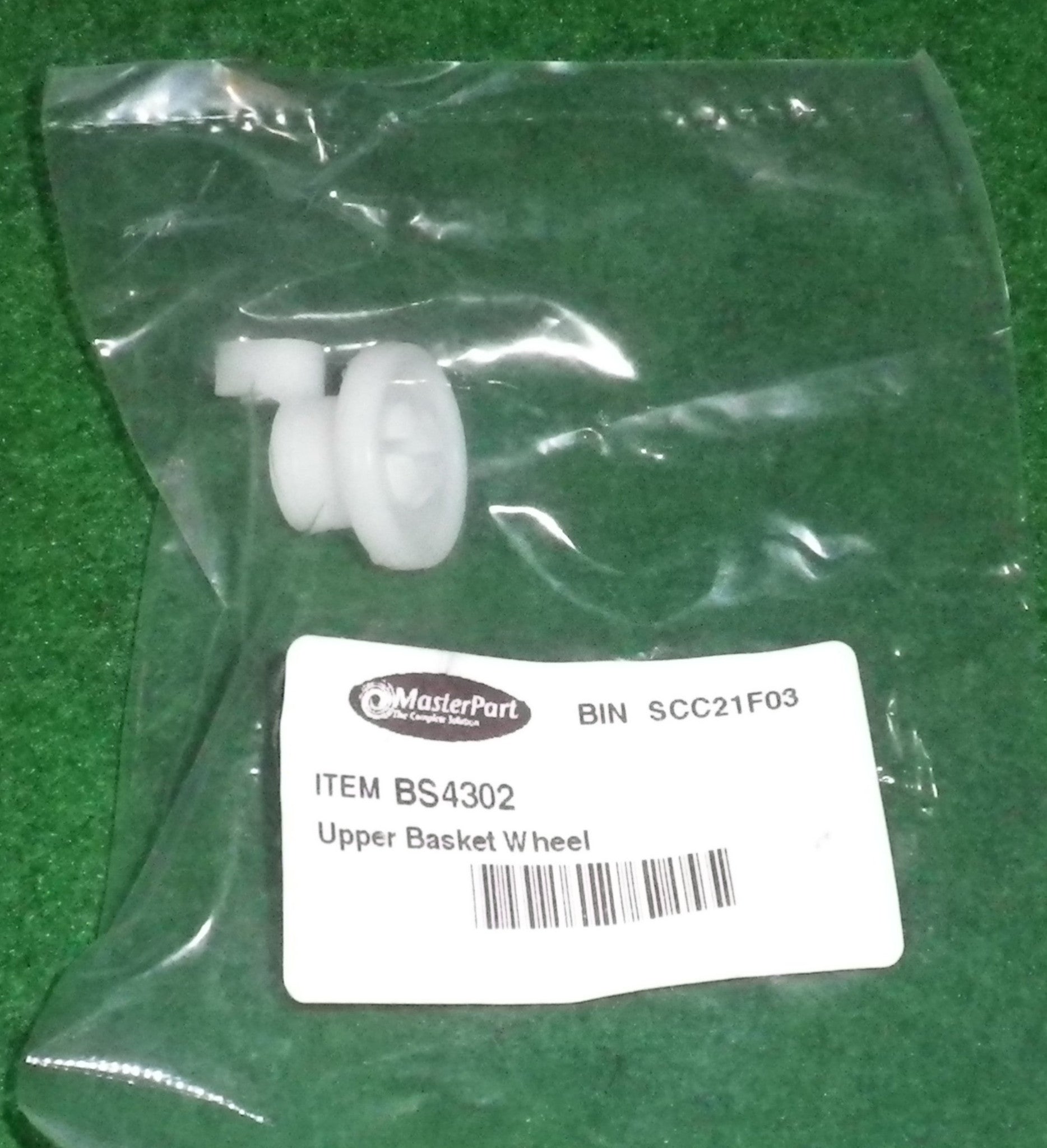 High - Quality Replacement Upper Basket Wheel Compatible with Bosch SMS Series Dishwashers - Part # BS4302