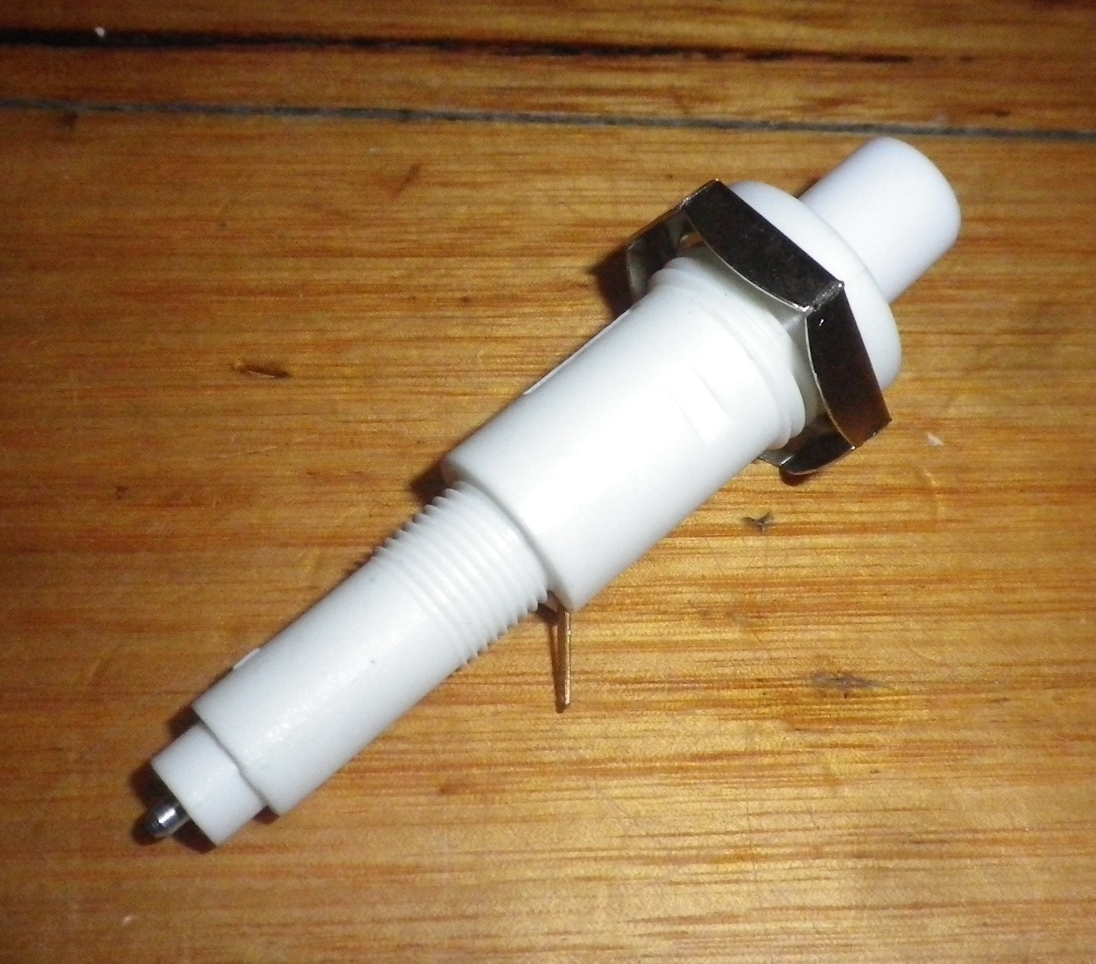 Universal White - Capped Gas Stove Piezo Igniter for Chef, Simpson - Part SG107