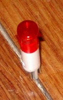 Universal Circular Red Neon Indicator Lamp - Model # SE29 Suitable for Stoves and Other Equipment