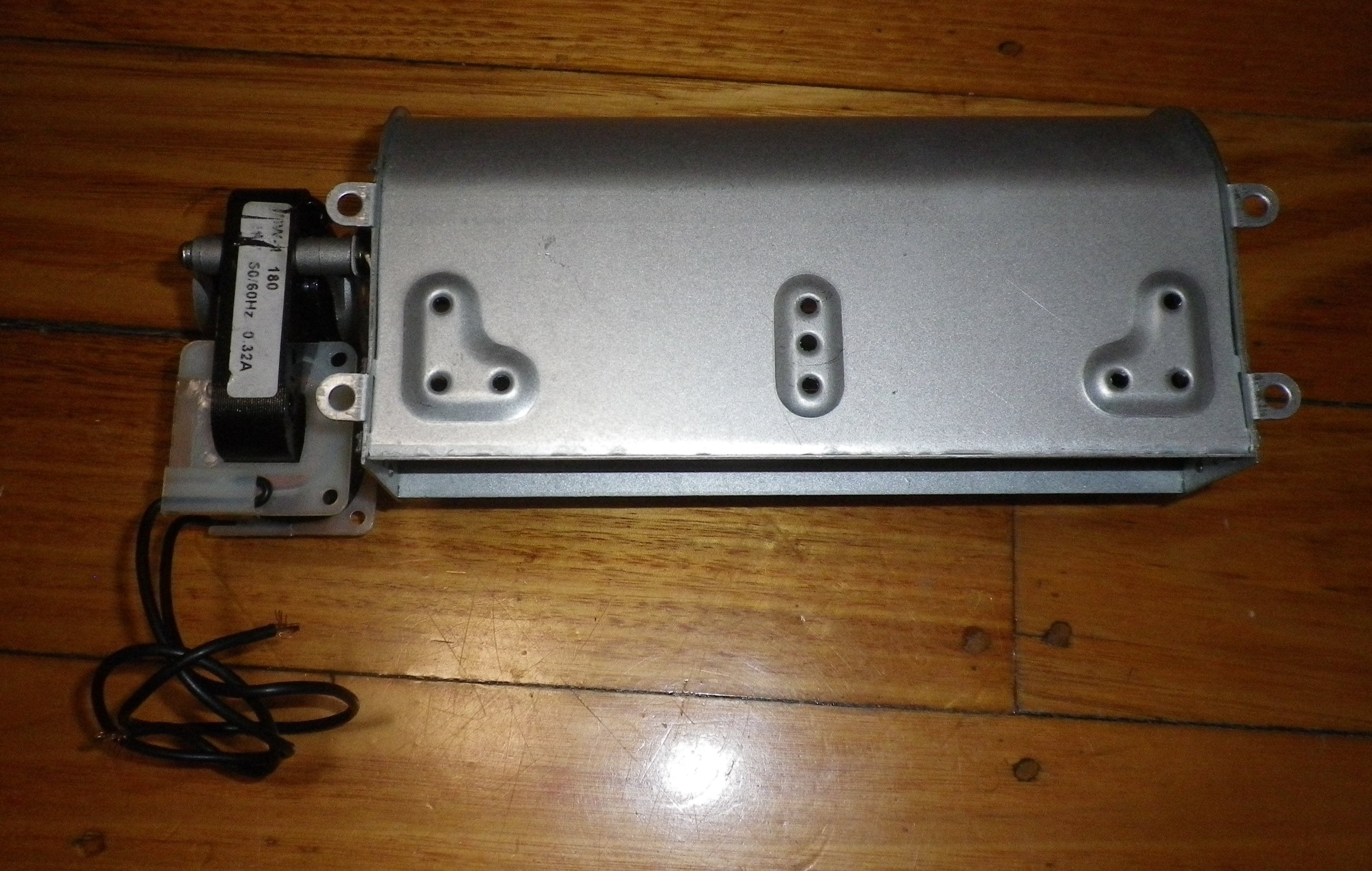 200mm Reversible Right-Handed Heating or Cooling Drum Fan Motor - Replacement Part # SE204 for Ovens and Heaters