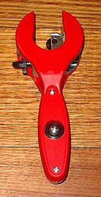 Ratchet Style Pipe and Tubing Cutter - Ideal for Tight Spaces, Part # TC110, Cutting Range from 5/16 to 11/8 Inches