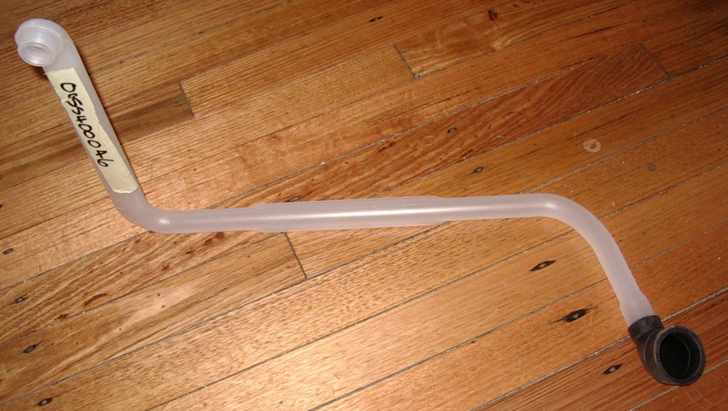 Dishlex Global DX102, DX302 Heater-Upper Spray Arm Connecting Hose - Part # 0055400046