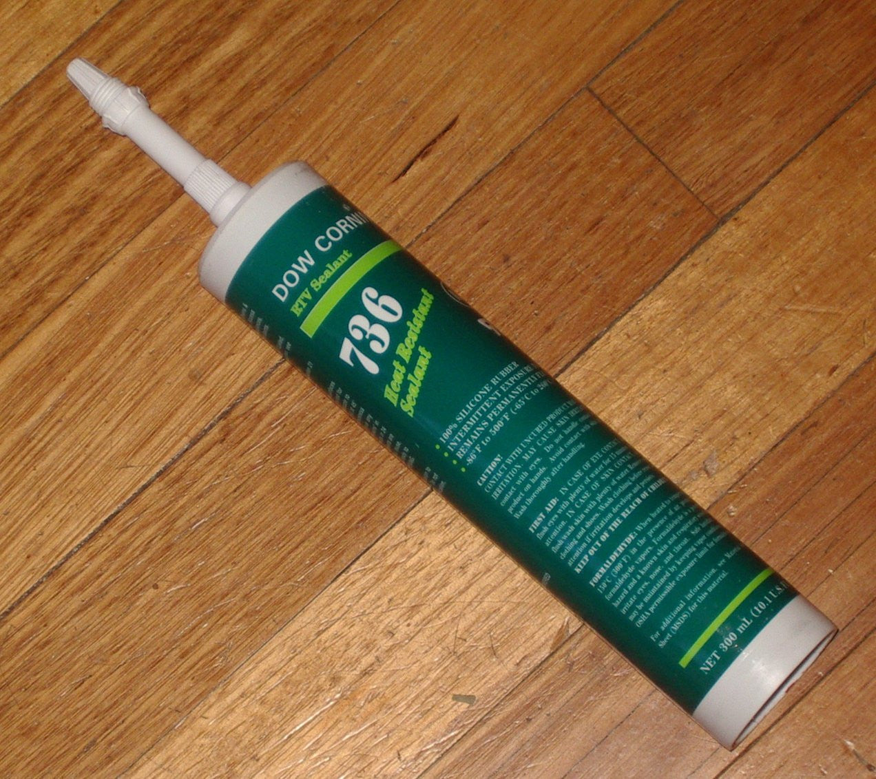Dow Corning 300ml Red Silicone Sealant Resistant up to 600°F, Part # SIL736