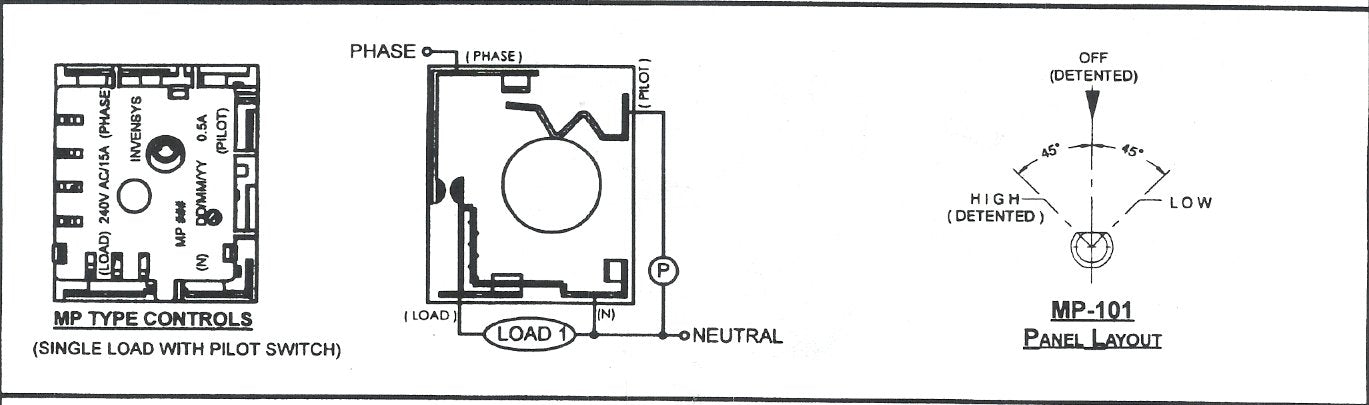 Quantity of 4 Chef, Simpson, Westinghouse MP101 - EAC Simmerstat Controls for Hotplates - Part Number SM - 101