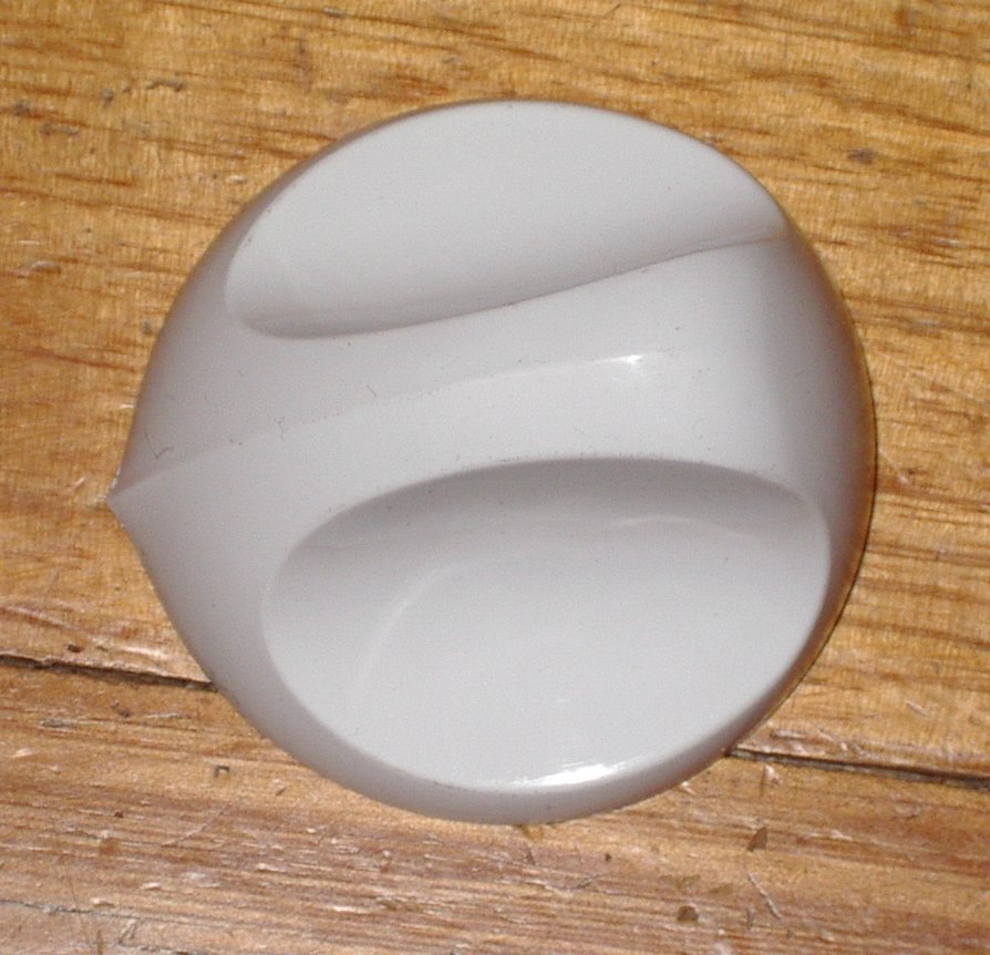 Westinghouse Freestyle PAJ Series White Electric Stove Control Knob Replacement Part # 0019007908