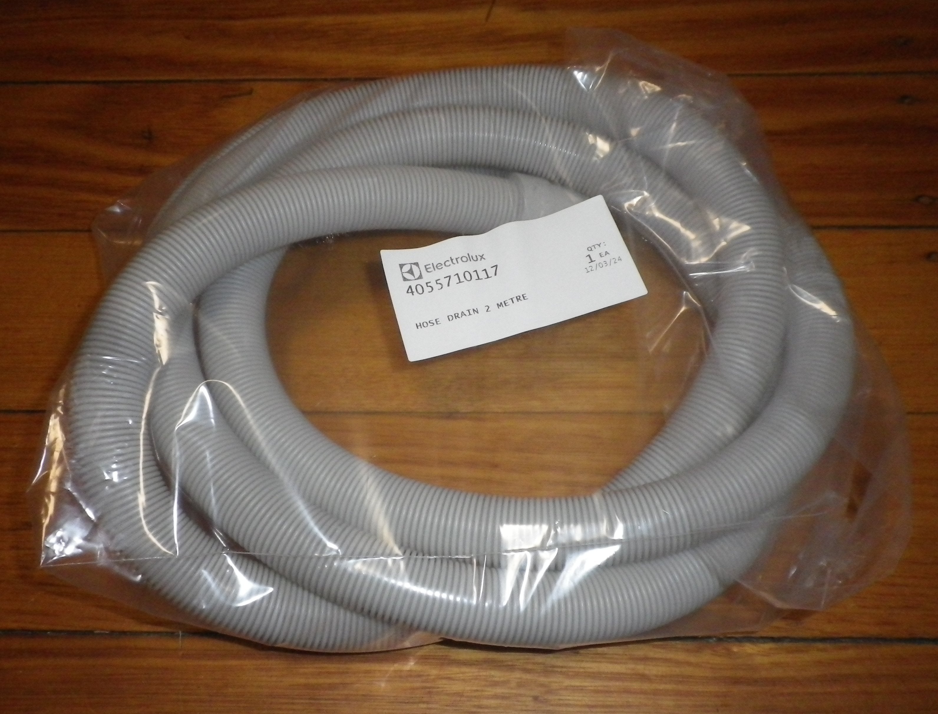 Westinghouse WSF Series 2 - Meter Plastic Dishwasher Drain Hose - Part # 4055710117