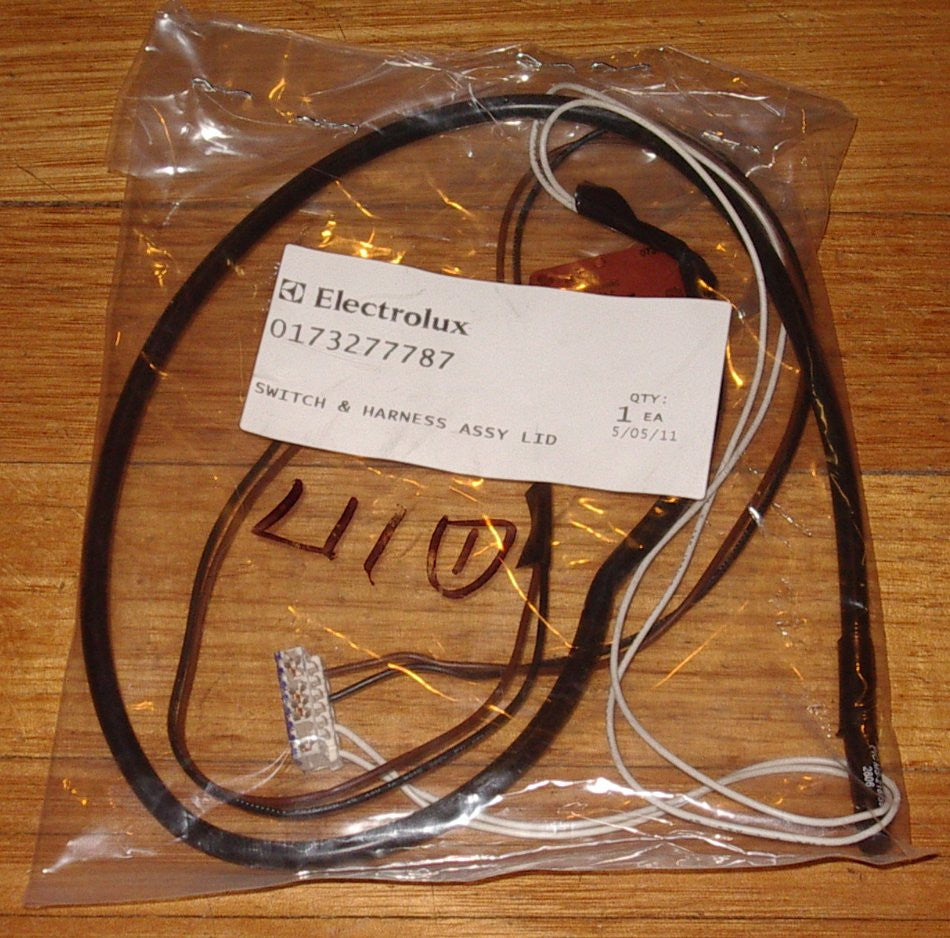 Westinghouse LT Series Washing Machine Lid Switch and Wiring Harness - Part Number 0173277787