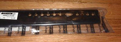 Fisher & Paykel 918T Black Front Control Panel Escutcheon - Part FP521713