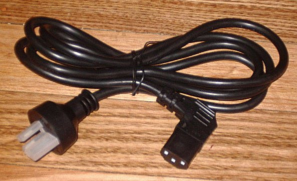 2 - metre Computer Power Lead: IEC Right - angled Female to 3 - pin Mains Plug, Part # ACL110