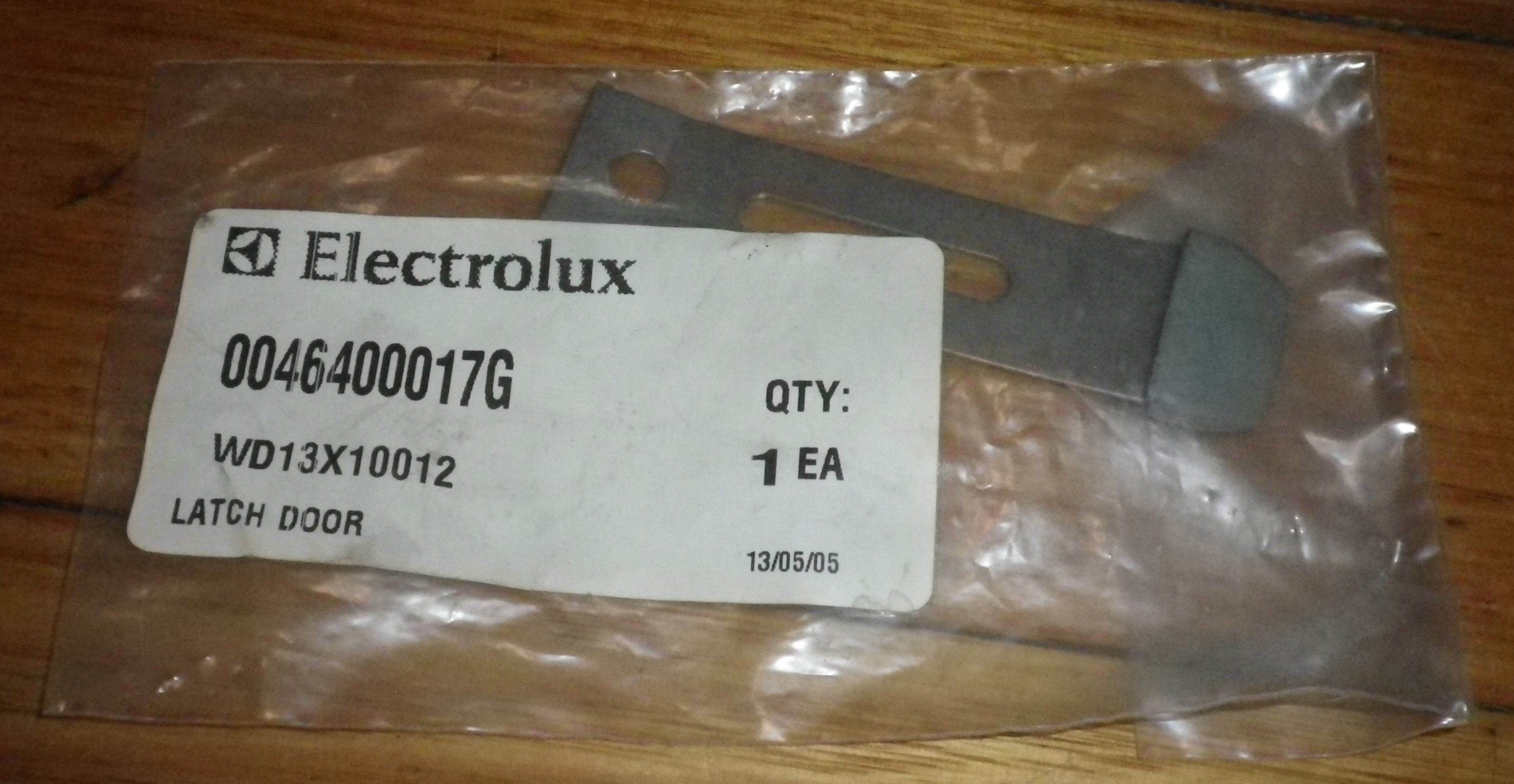 Dishlex Global DX300WA, DX310SA, DX460SA Metal Dishwasher Door Latch Tongue - Part # 0046400017G