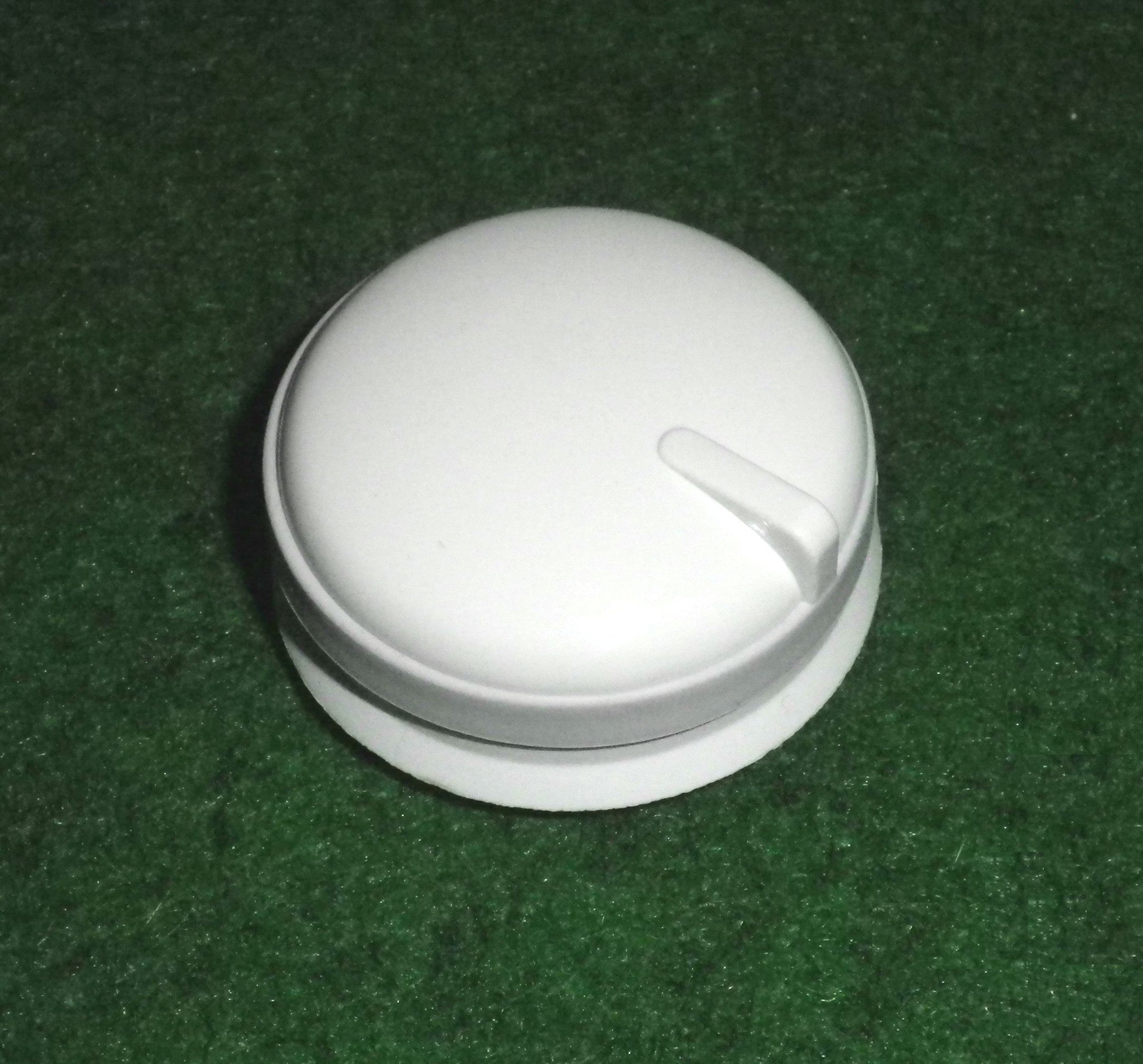 Westinghouse Authentic White Cooktop Burner Control Knob - Replacement Part # 0019007701