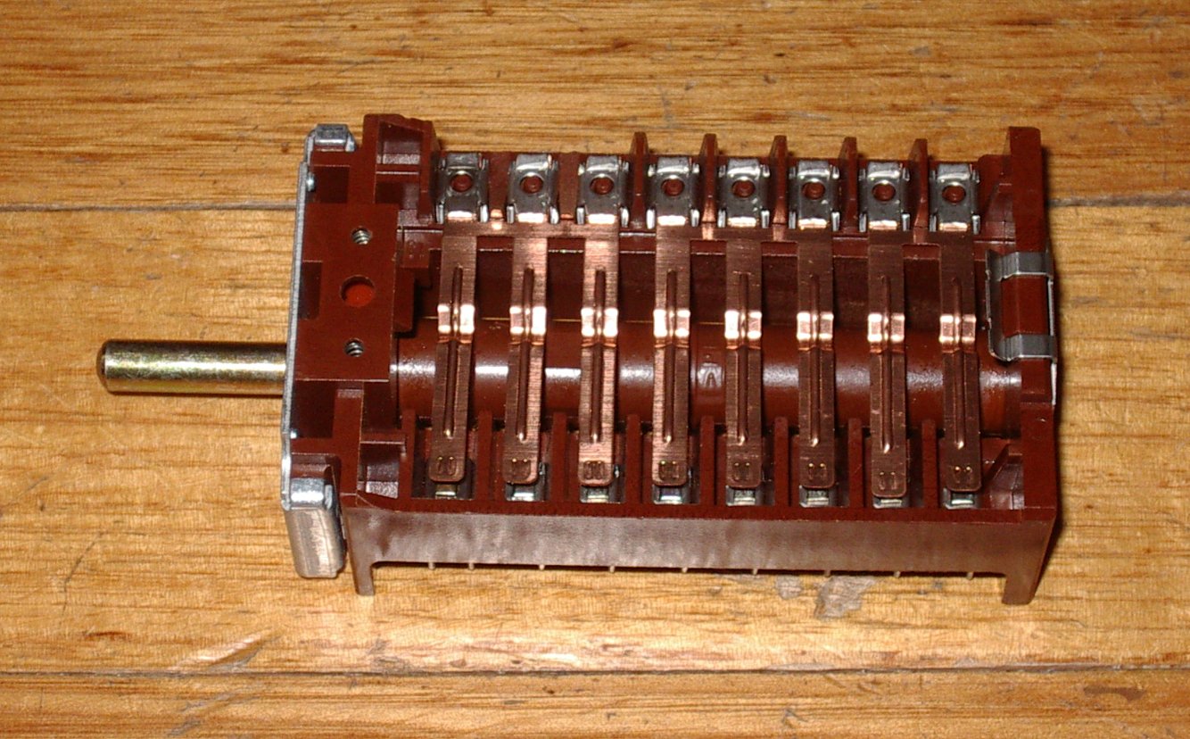 Westinghouse POH667 Oven Function Selector Switch - Appliance Part # 0534001652, Also Known As EF42.06000.015