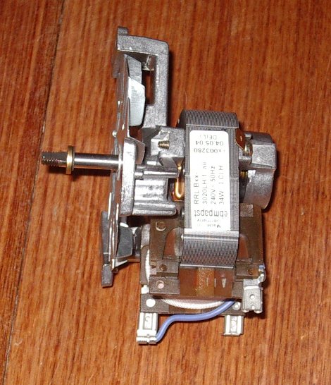 240VAC Fan Motor (Part #0214777077) for Westinghouse & Simpson Stoves