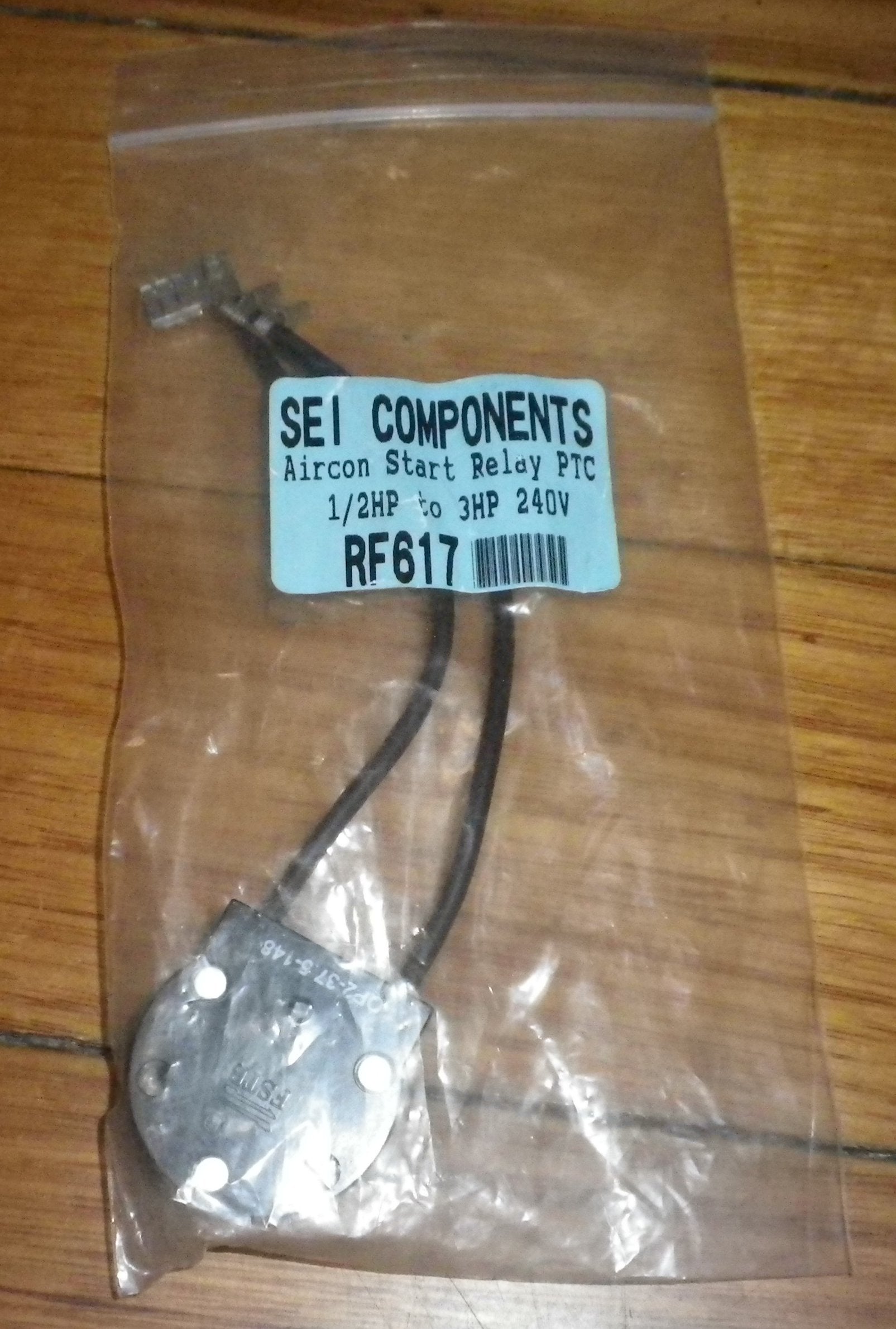240V Universal Solid State Start Relay for 1/2HP - 3HP Air Conditioners - Part # RF617