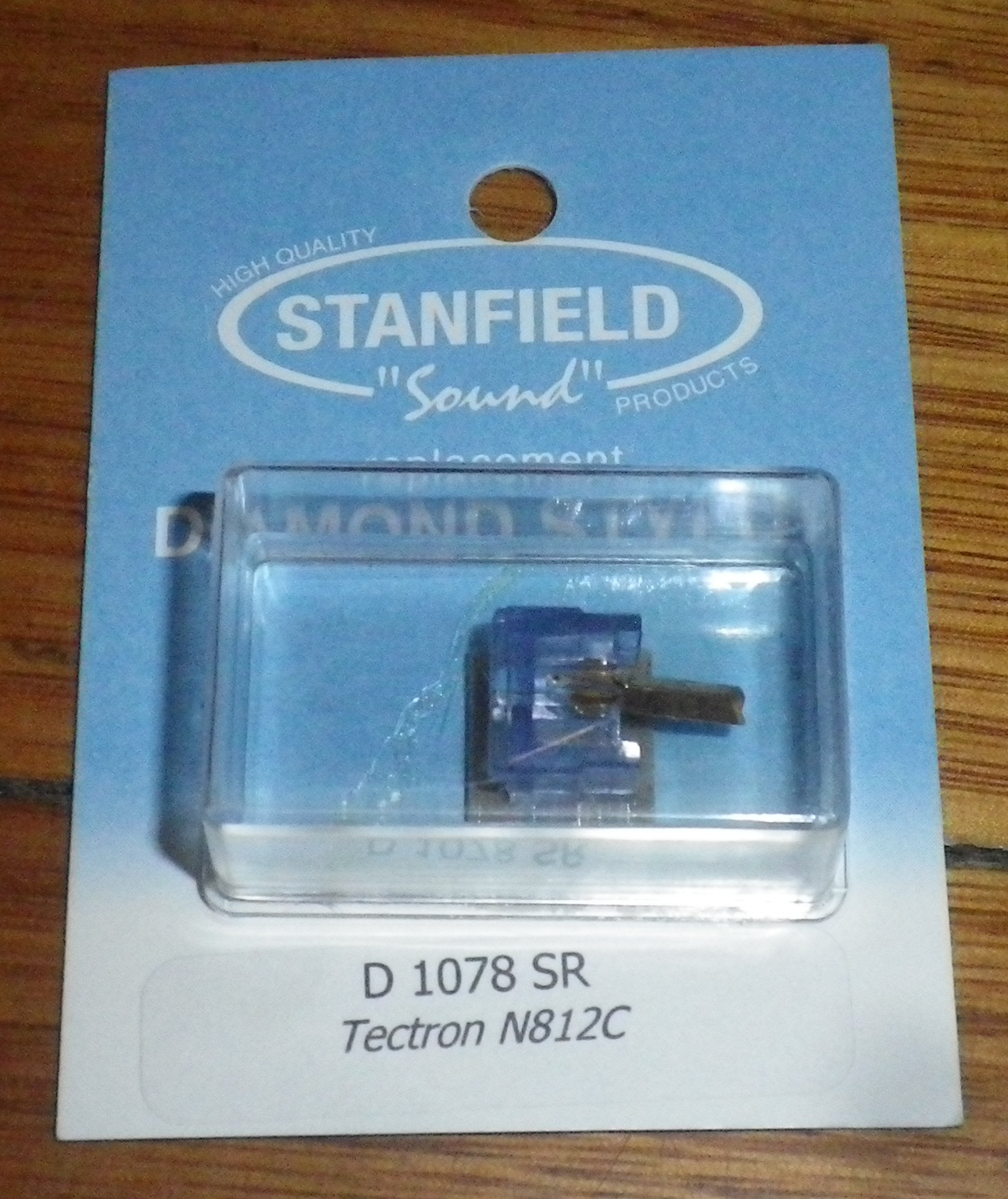 Tectron N812S Compatible Turntable Stylus - Stanfield Part Number D1078SR, A High - Quality Audio Turntable Stylus