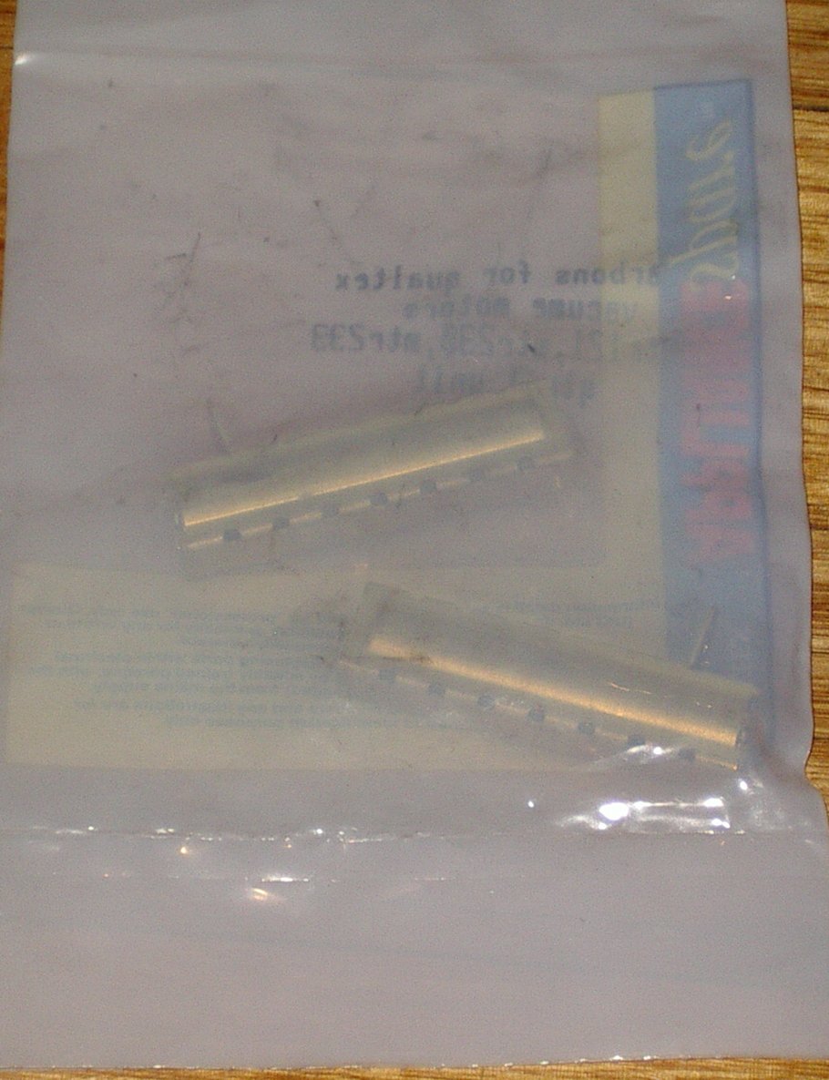 High - Quality Qualtex Vacuum Cleaner Motor Carbon Brushes (Part # CAR97)
