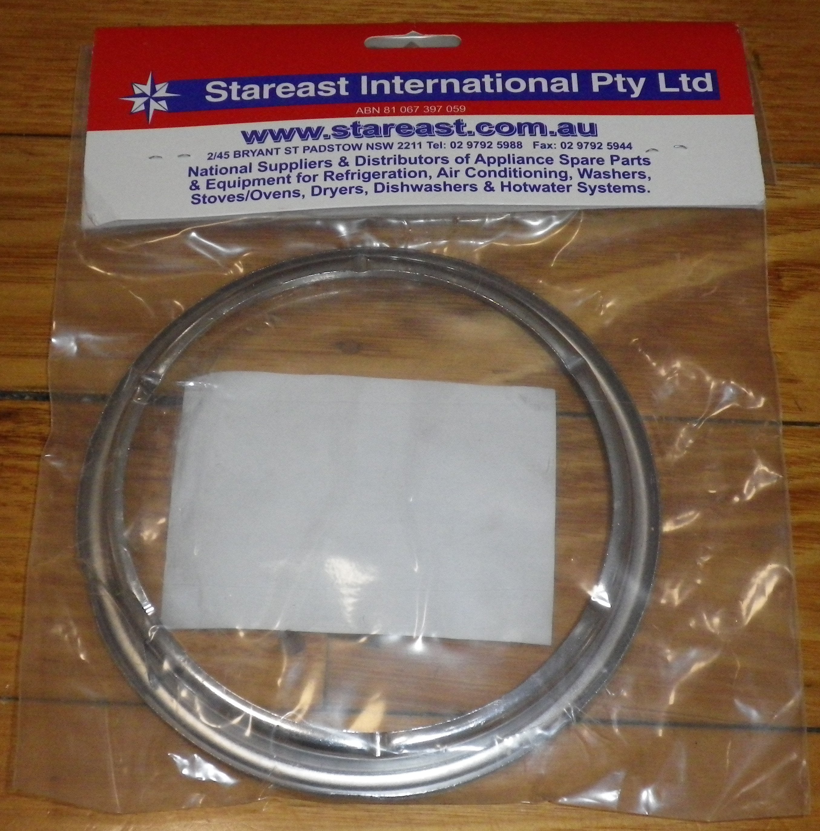 Chef 145mm Small Chrome Trim Ring - SE34 Replacement Part