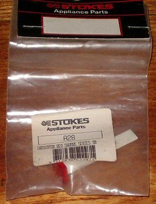 240VAC Red Universal Square Neon Indicator Light - Part # A28