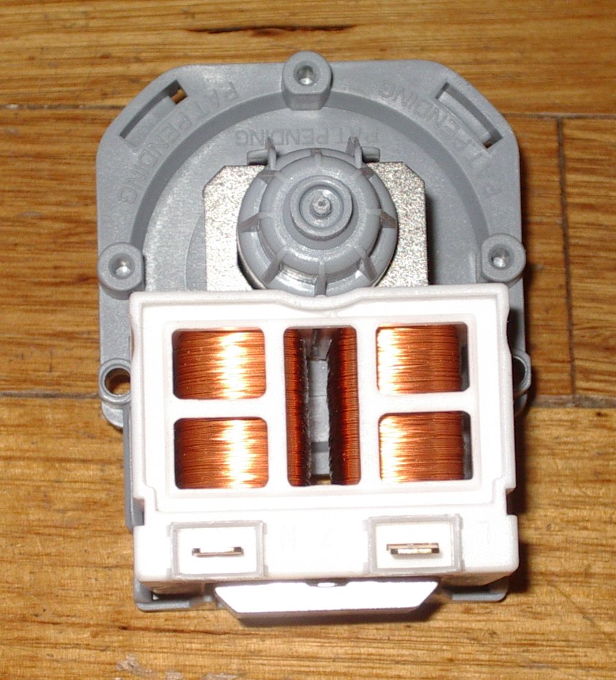 Universal Askoll Twist-On Magnetic Washing Machine and Dishwasher Pump Motor Body - Part Number UNI205