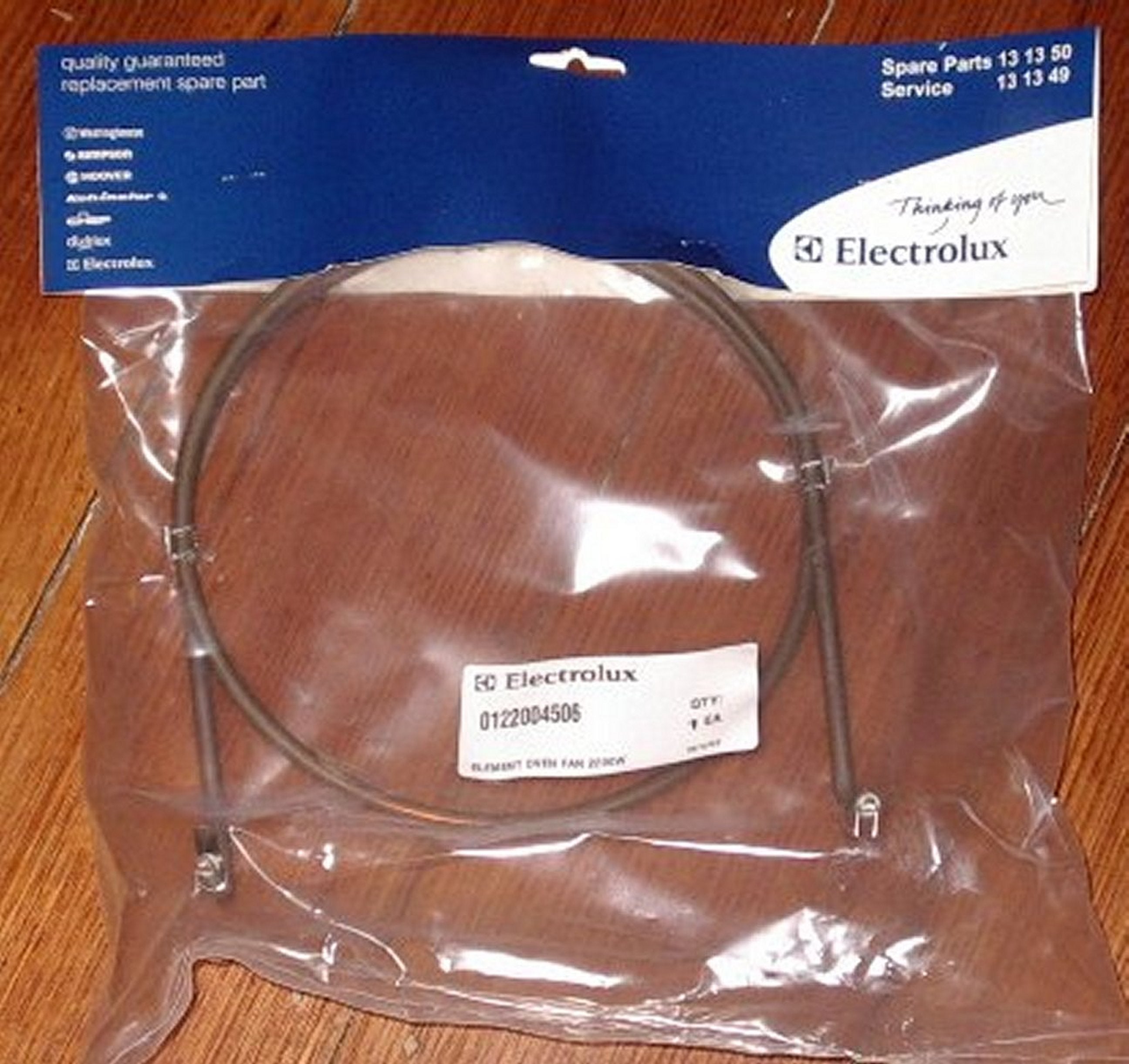 Westinghouse, Chef, Simpson 2200-Watt Fan-Forced Oven Heating Element - Replacement Part # 85801220045065