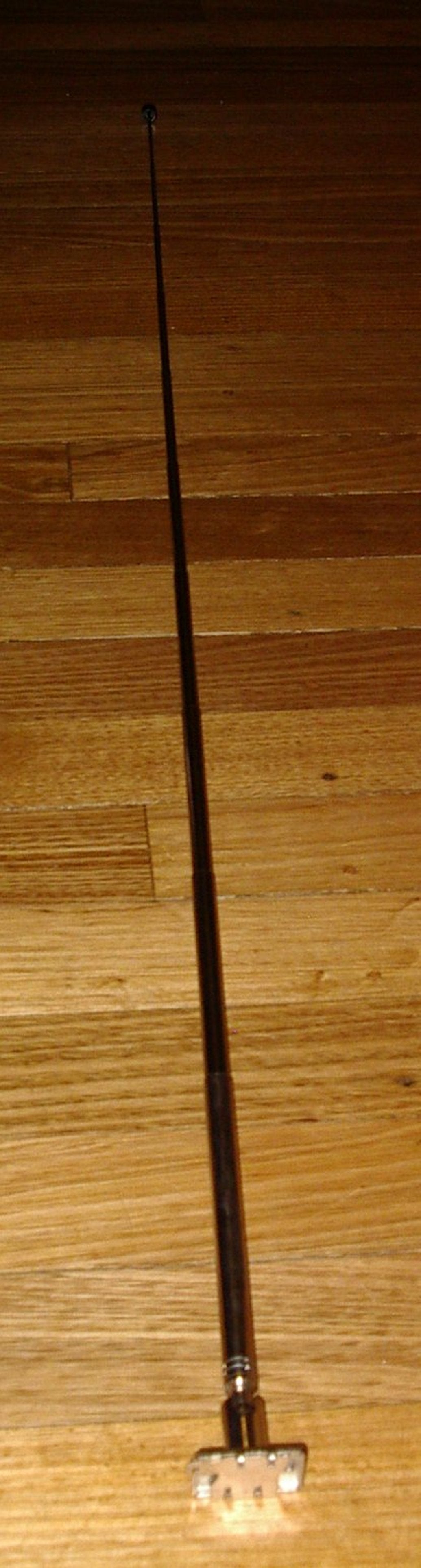 1100mm Long 10 - Section Telescopic Antenna (Part # ANT124) for AM/FM Radios, Cassette Players, and More