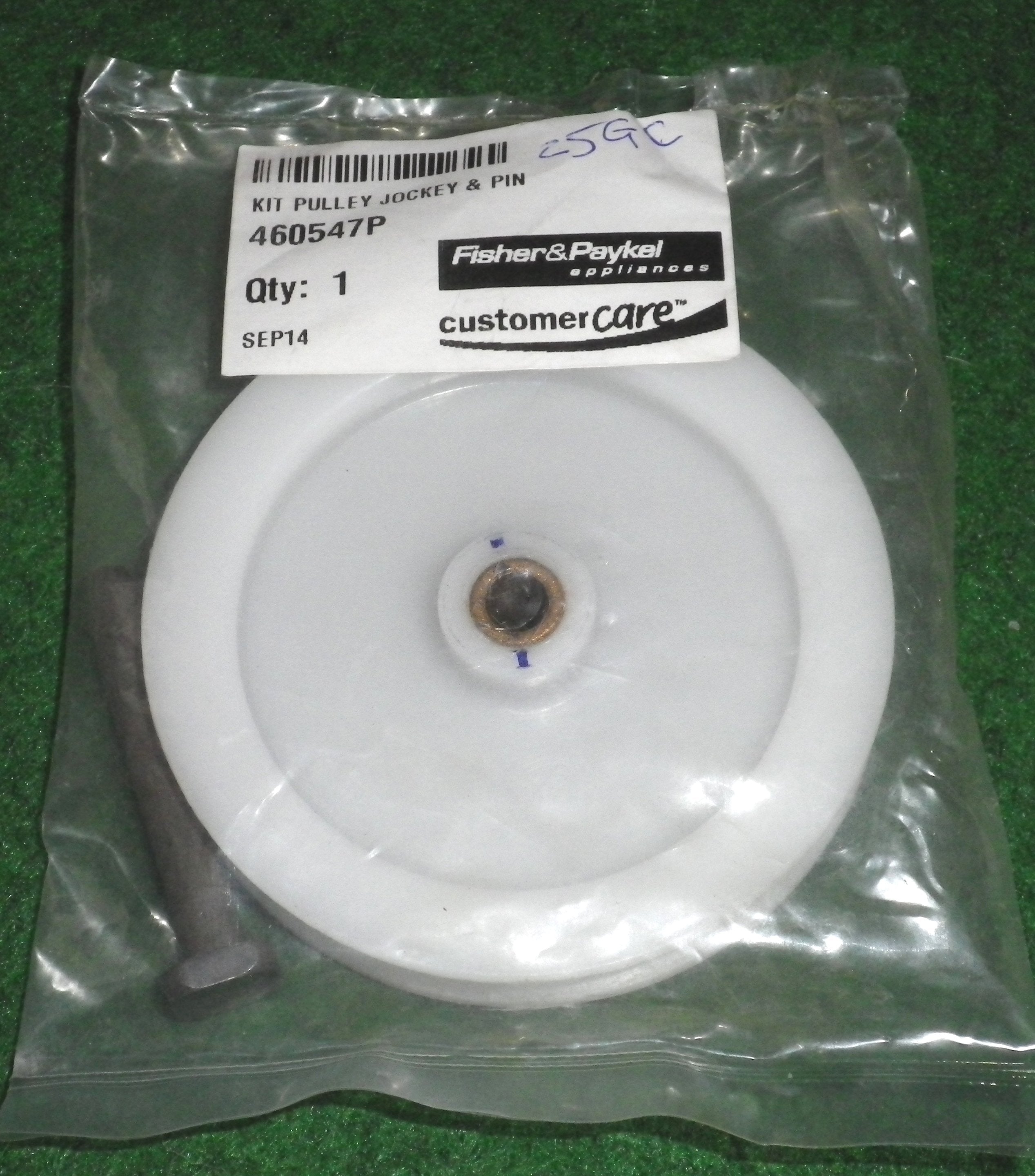 Fisher & Paykel Dryer Replacement Idler Pulley - Genuine Part No. FP460547P, 460547P