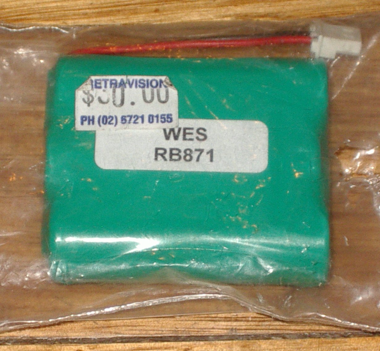 Uniden DS800 Series Rechargeable Nickel Metal Hydride AA Phone Battery - Part Number RBP71