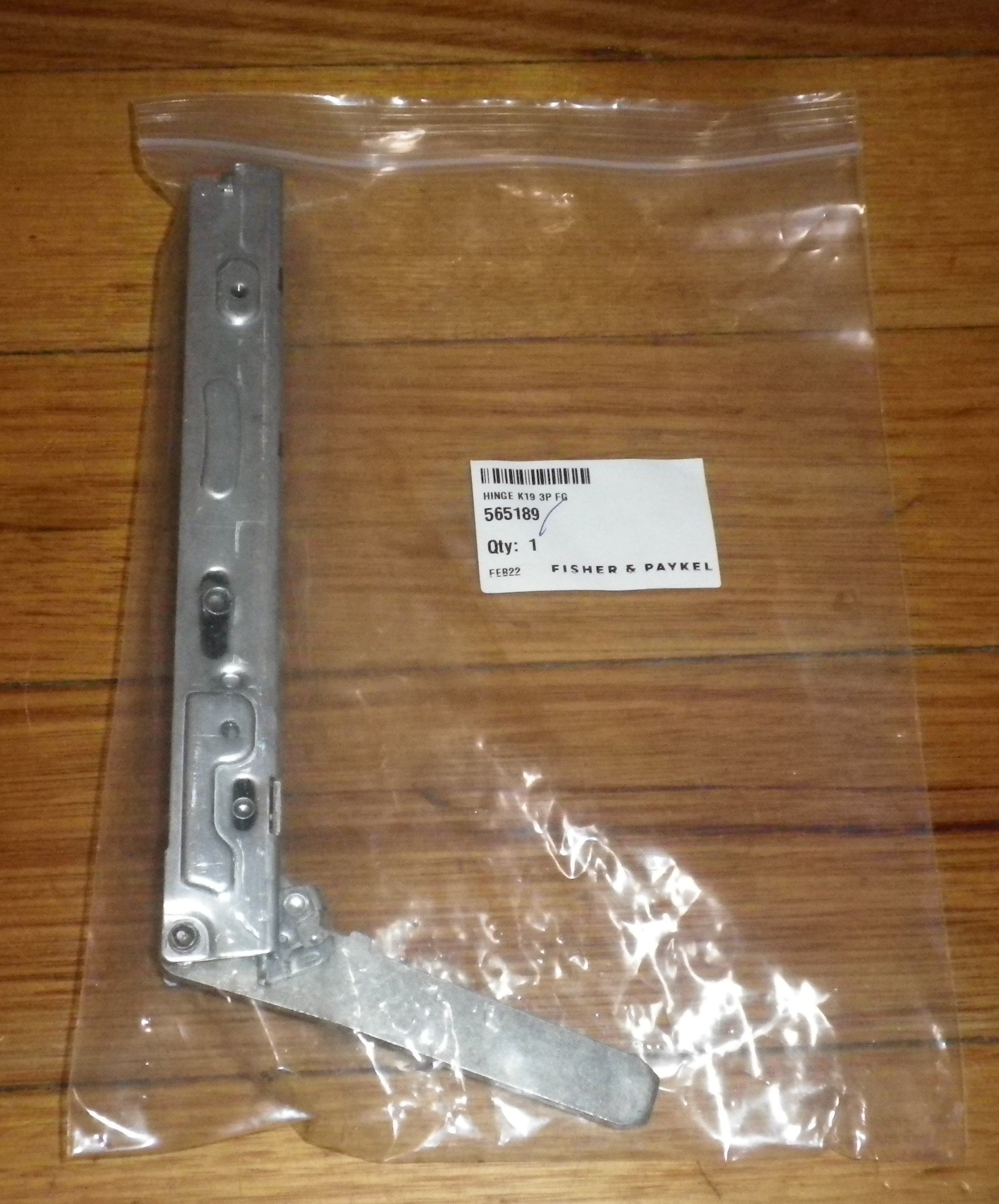 Fisher & Paykel OB60 Oven Door Hinge - Genuine Part #FP565189