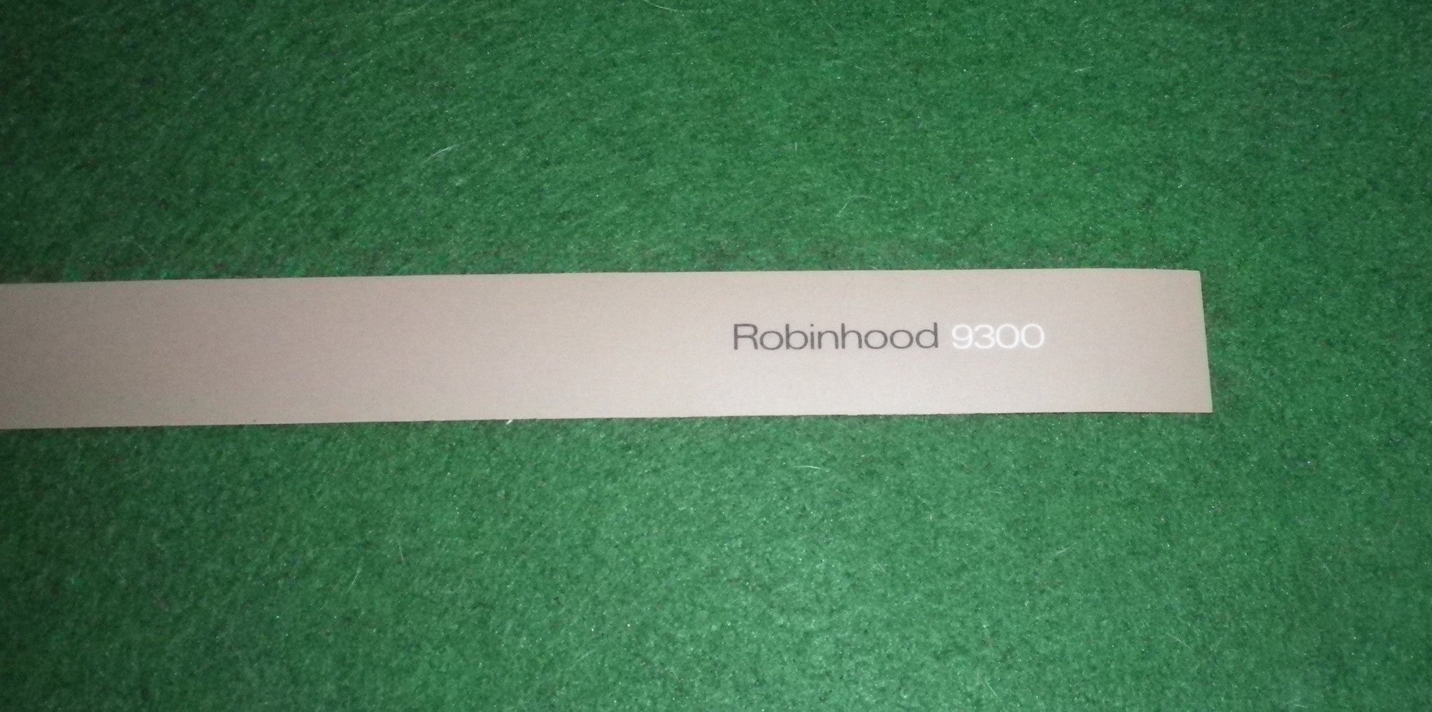 Robinhood 9300 1000mm Width Rangehood Almond Front Panel Decoration Decal - Part Number 6240