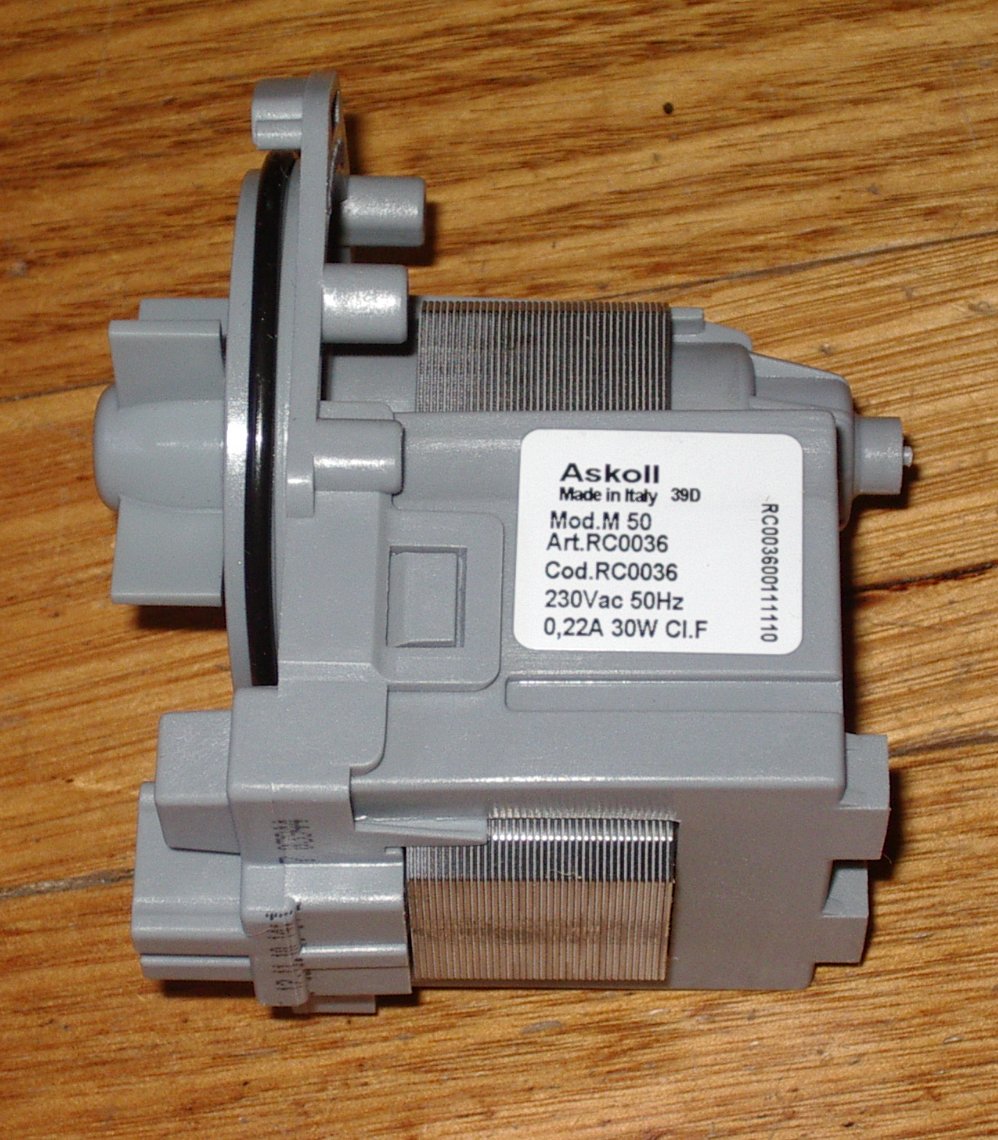 Universal Magnetic Pump Motor Body for Siemens and Bosch Appliances - Part No. UNI206