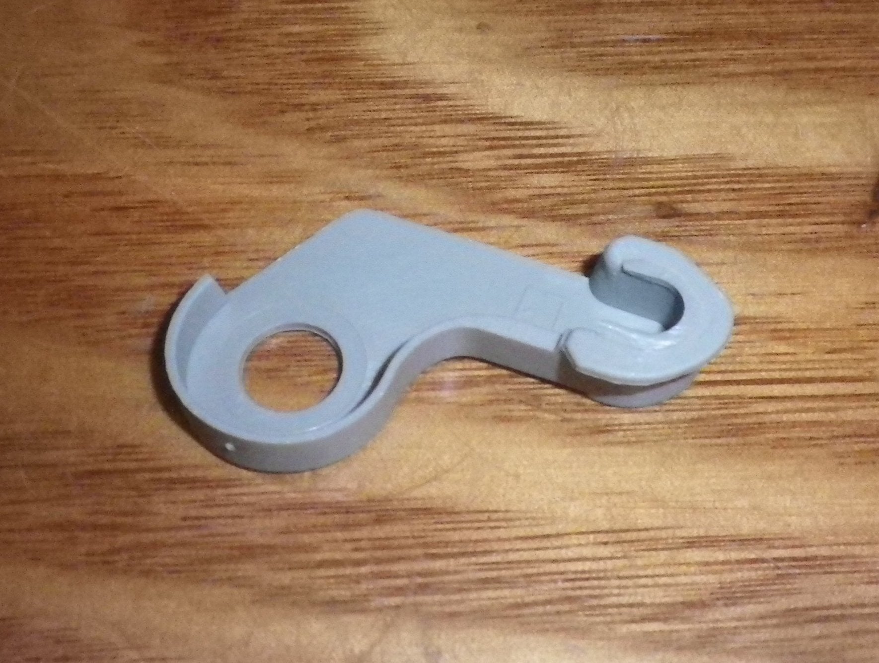 Fisher & Paykel Refrigerator Grey Right-Hand Door Hinge Base and Closing Cap - Replacement Part # FP818614P
