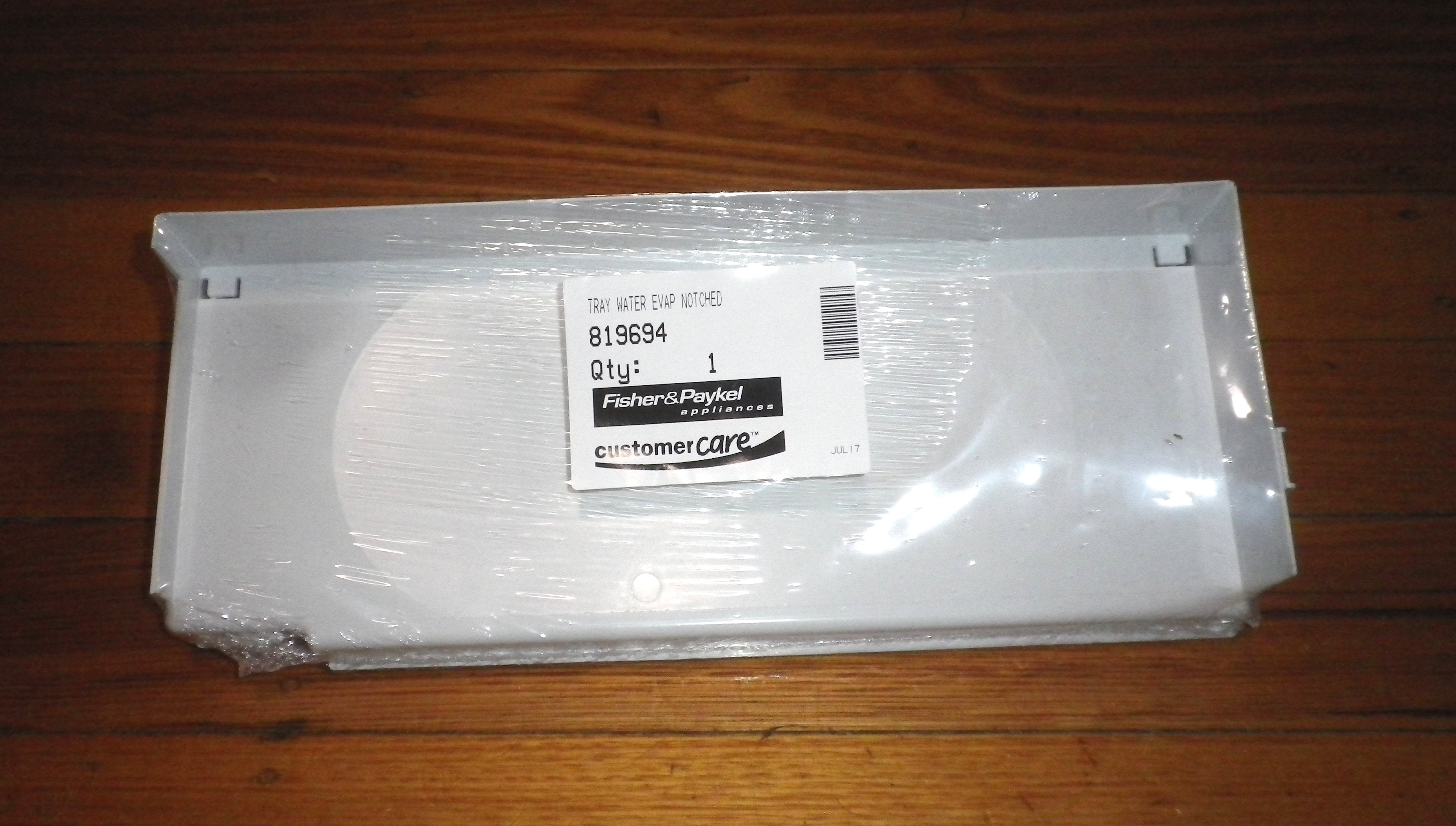 Fisher & Paykel Defrost Water Evaporation Tray - Part # FP819694