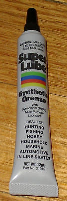 12gm SuperLube High-Temp PTFE Synthetic Grease, Part # SL21010